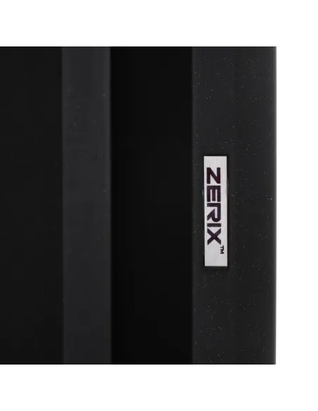 Мийка для кухні прямокутна Zerix ZS-7950S-14, 780x495x200 мм чорний металік, з граніту