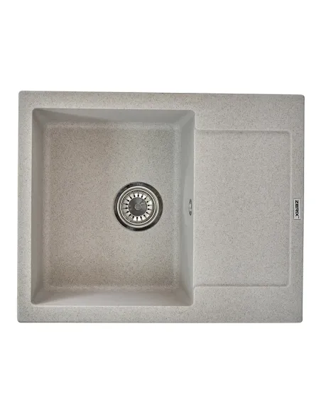 Мойка для кухни прямоугольная Zerix ZS-6250S-07 Marble, 615x495x200 мм, из гранита