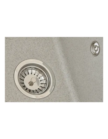 Мийка прямокутна для кухні Zerix ZS-6250S-07 Marble, 615x495x200 мм, з граніту