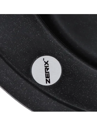 Мойка для кухни круглая Zerix ZS-510R-03, 510х510х200 мм, черная, из гранита