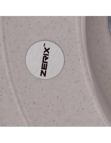 Мийка для кухні кругла Zerix ZS-510R-07, 510х510х200 мм, мармурова, з граніту