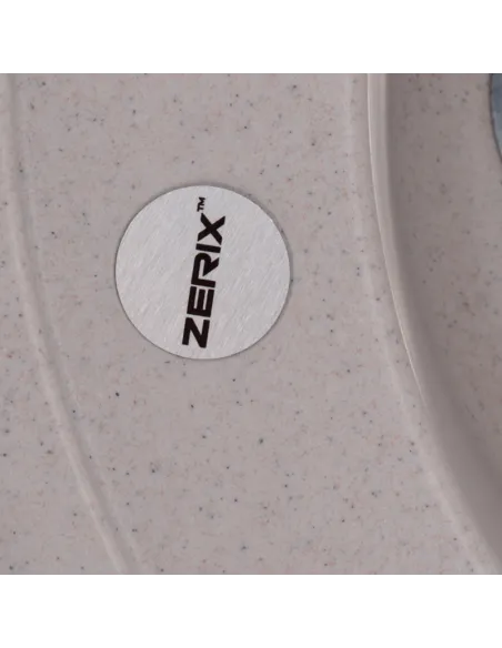 Мийка для кухні кругла Zerix ZS-510R-07, 510х510х200 мм, мармурова, з граніту