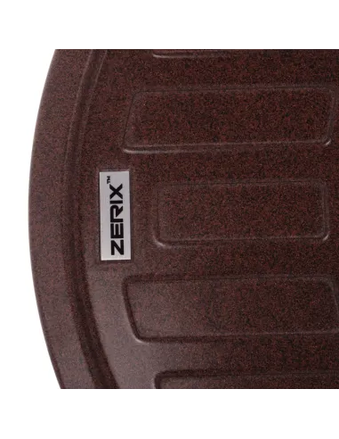 Мойка для кухни круглая Zerix ZS-6250R-12, 620х500х200 мм, коричневая, из гранита