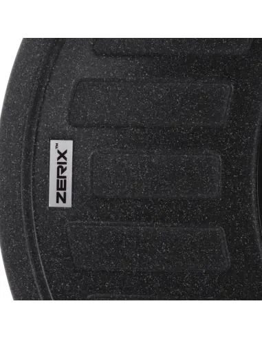 Мийка для кухні кругла Zerix ZS-6250R-13, 620х500х200 мм, графіт, з граніту