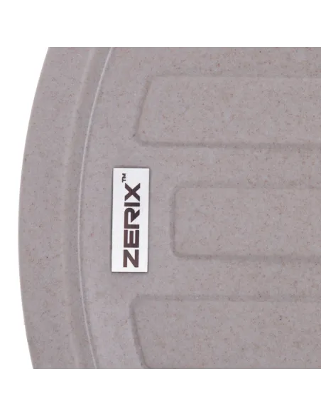 Мийка для кухні кругла Zerix ZS-7750R-06, 765х495х200 мм, бежева, з граніту