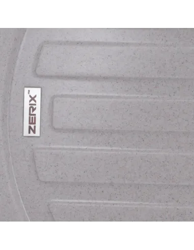 Мойка для кухни круглая Zerix ZS-7750R-07, 765х495х200 мм, мраморная, из гранита