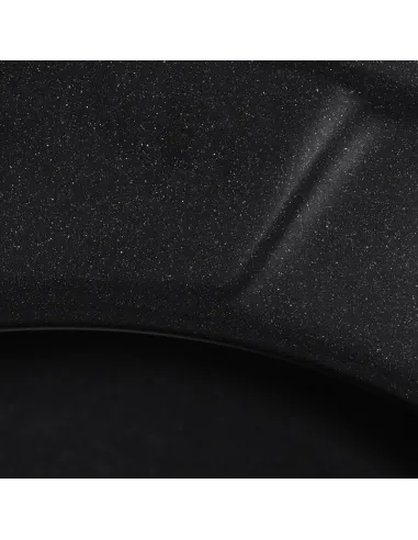 Мойка для кухни круглая Haiba HB8301-G226 Black 490x490х180 мм, из гранита