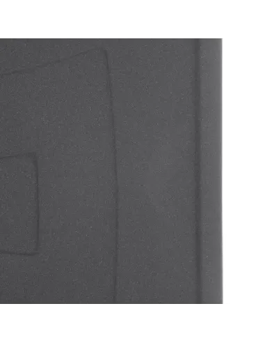 Мойка для кухни прямоугольная Haiba HB8104-G228 Gray, 780x500x200 мм, из гранита