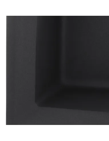 Мийка прямокутна для кухні Haiba HB8104-G228 Gray, 780x500x200 мм, з граніту