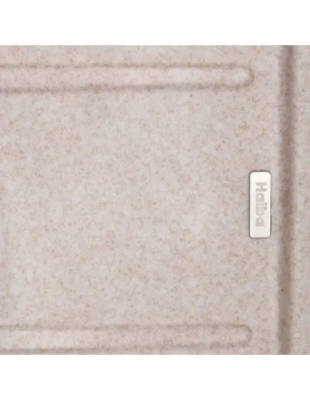 Мойка для кухни прямоугольная Haiba HB8210-G319 Sand, 620x500x200 мм, из гранита
