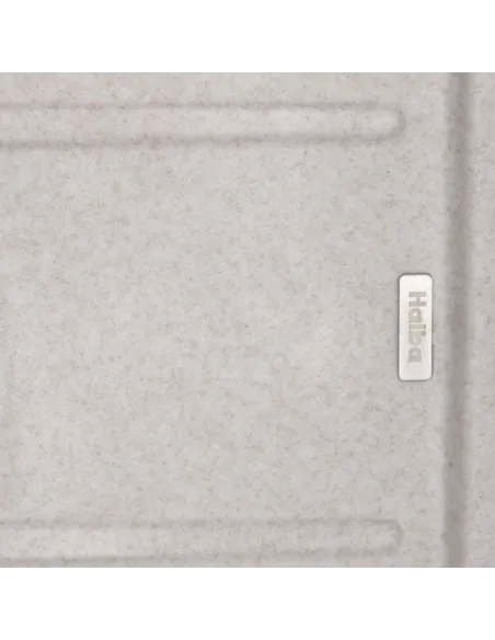 Мойка для кухни прямоугольная Haiba HB8210-G322 Beige, 620x500x200 мм, из гранита