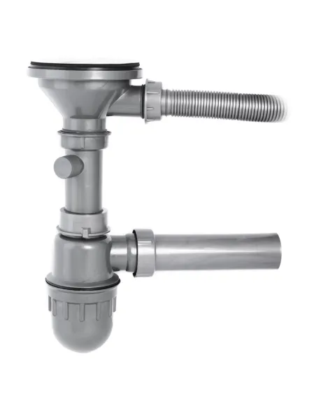 Мийка для кухні кругла Haiba HB8310-G228 Gray, 780x500х220 мм, з граніту