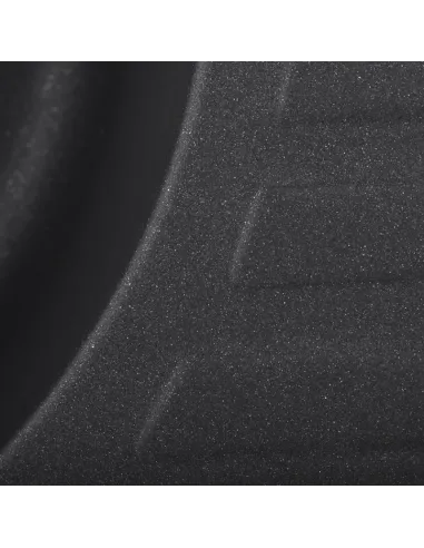 Мойка для кухни круглая Haiba HB8311-G228 Gray, 570x450x180 мм, из гранита