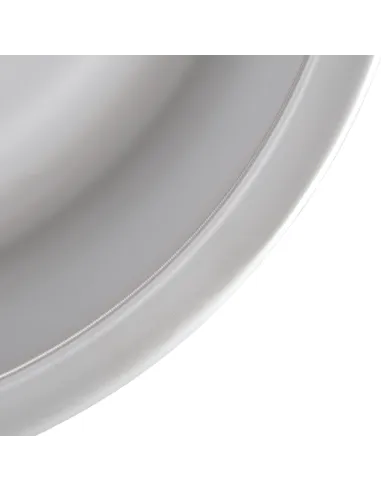 Мийка для кухні кругла Haiba 440 Decor, 0.8 мм з нержавіючої сталі