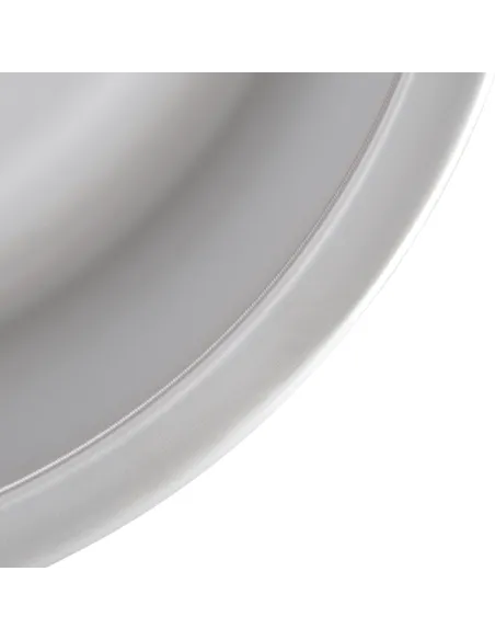 Мийка для кухні кругла Haiba 440 Decor, 0.8 мм з нержавіючої сталі