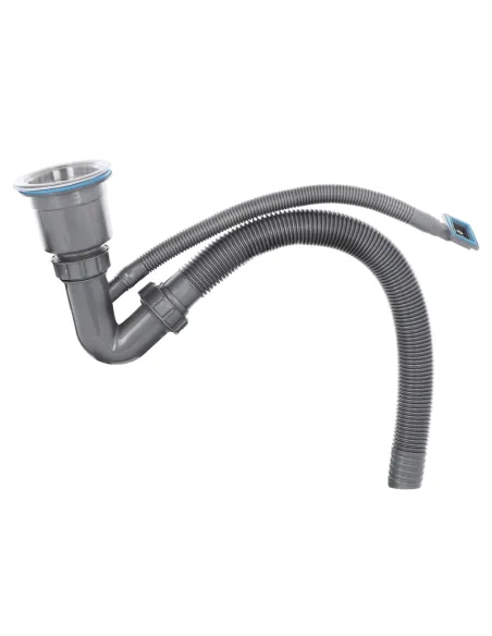 Мийка для кухні кругла Haiba 440 Satin, 0.8 мм з нержавіючої сталі