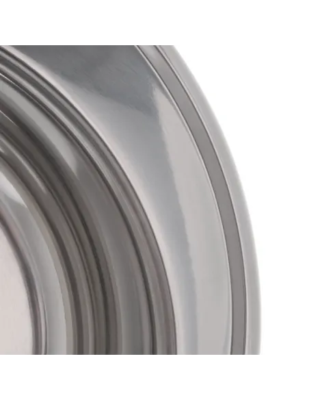 Мийка для кухні кругла Haiba 490 Polish, 0.8 мм з нержавіючої сталі