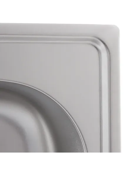 Мойка для кухни прямоугольная Haiba Decor 500x470x180 мм из нержавеющей стали