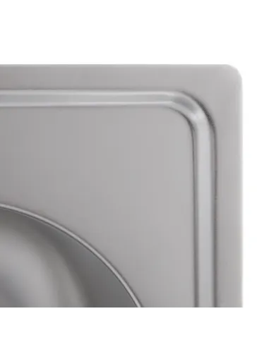 Мийка прямокутна для кухні Haiba Satin 500x470x180 мм з нержавіючої сталі