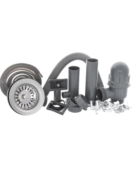 Мийка прямокутна для кухні Haiba Satin 580x480x180 мм з нержавіючої сталі