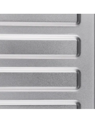 Мойка для кухни прямоугольная Haiba Satin 580x480x180 мм из нержавеющей стали