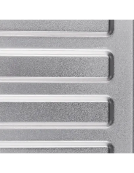 Мойка для кухни прямоугольная Haiba Satin 580x480x180 мм из нержавеющей стали