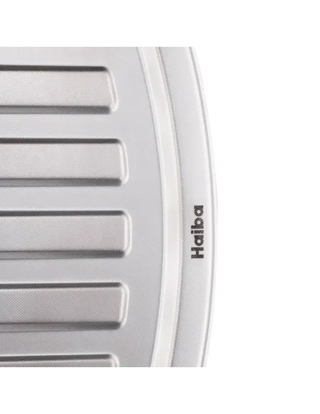 Мийка для кухні прямокутна Haiba Decor 630x490x180 мм з нержавіючої сталі