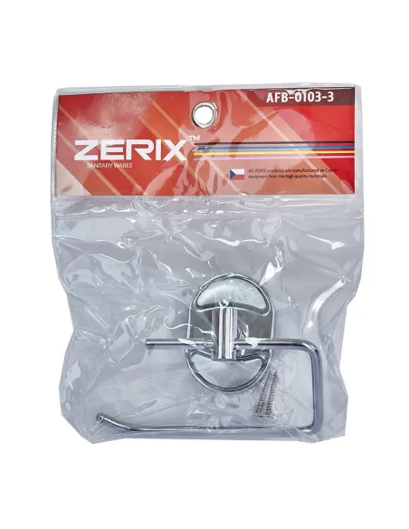 Тримач для туалетного паперу Zerix AFB-0103-3 ZX5064 настінний