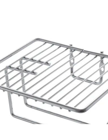 Держатель для туалетной бумаги Zerix LR505 LL1458 настенный, с полочкой