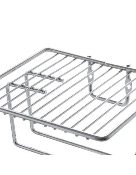 Тримач для туалетного паперу Zerix LR505 LL1458 настінний, з поличкою