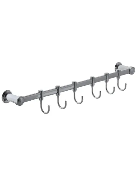 Планка з гачками Haiba HB205-6 HB0492, 6 гачків
