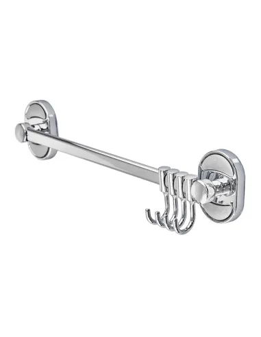 Планка з гачками Zerix AFB-0115-4 ZX5052, 4 гачки