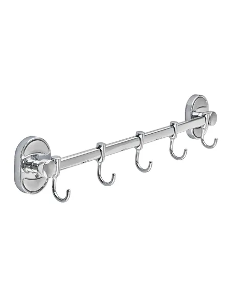 Планка з гачками Zerix AFB-0115-5 ZX5053, 5 гачків