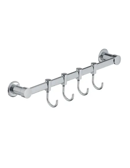 Планка с крючками Zerix LR205-4 LL1418, 4 крючка