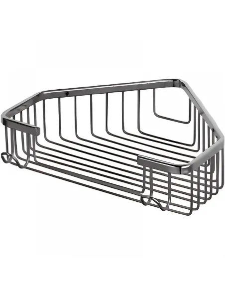 Полиця для ванної Haiba HB335 HB0495 кутова, з гачками