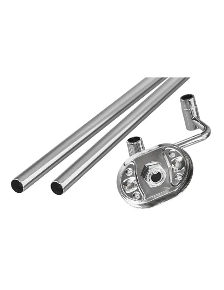 Держатель для полотенец Zerix AFB-0109-1 ZX5040 двойной