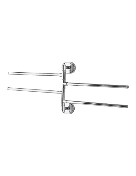 Тримач для рушників Zerix AFB-0114 ZX5046 потрійний, поворотний