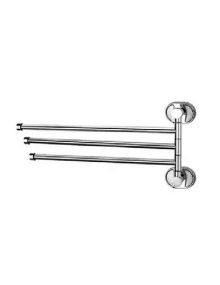 Держатель для полотенец Zerix Z1613 ZX0520 тройной, поворотный