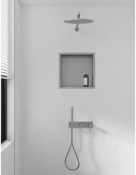 Полиця ніша для ванної Mixxus Premium NICHE-0101 MI6677 нержавіюча сталь