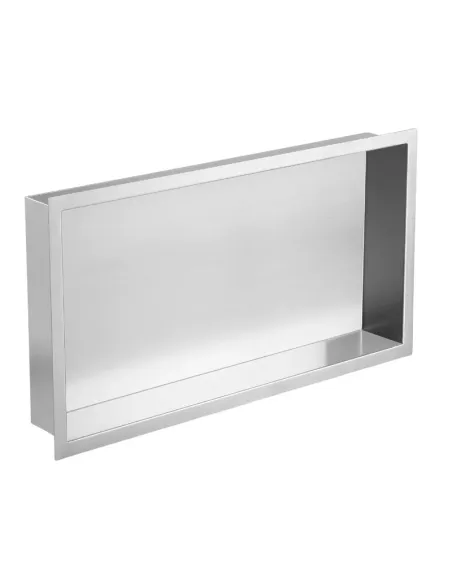 Полиця ніша для ванної Mixxus Premium NICHE-0102 MI6679 нержавіюча сталь