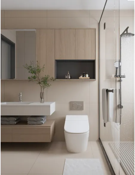 Полка ниша для ванной Mixxus Premium NICHE-0102 MI6680 Black нержавеющая сталь