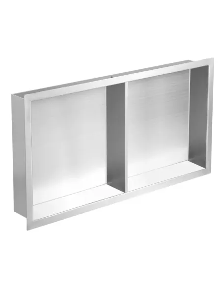 Полка ниша для ванной Mixxus Premium NICHE-0103 MI6681 нержавеющая сталь