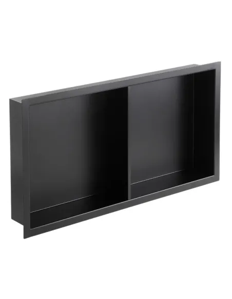 Полиця ніша для ванної Mixxus Premium NICHE-0103 MI6682 Black нержавіюча сталь