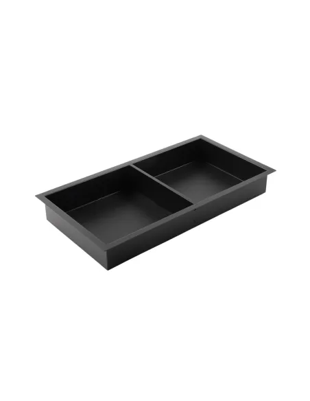 Полка ниша для ванной Mixxus Premium NICHE-0103 MI6682 Black нержавеющая сталь