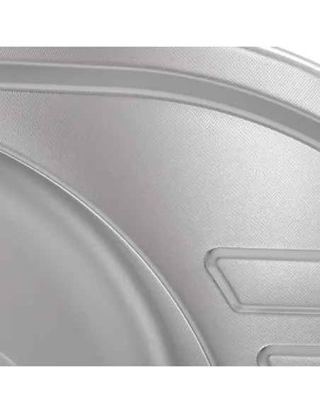 Мойка для кухни круглая Haiba Decor 570x450x180 мм из нержавеющей стали