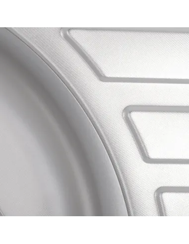 Мийка для кухні кругла Haiba Decor 770x500x180 мм з нержавіючої сталі