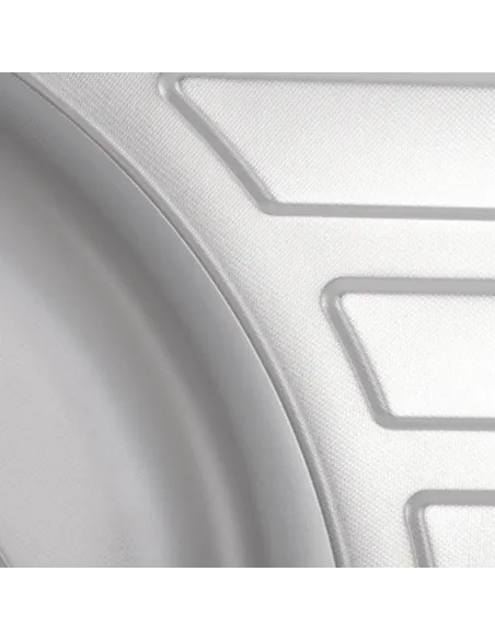 Мийка для кухні кругла Haiba Decor 770x500x180 мм з нержавіючої сталі