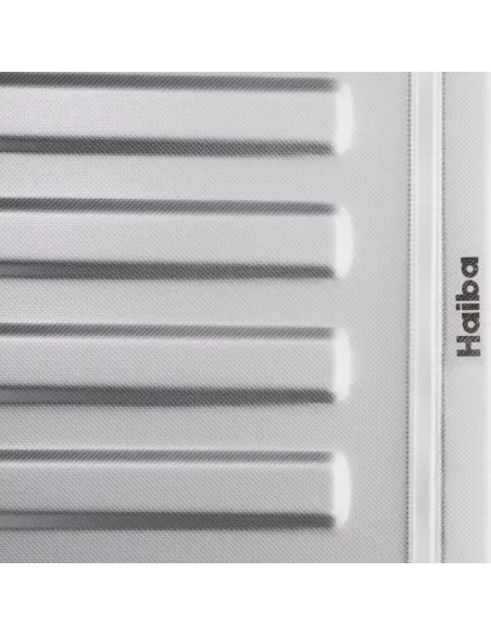 Мийка прямокутна для кухні Haiba Armonia Decor 780x500x180 мм з нержавіючої сталі, з двома чашами