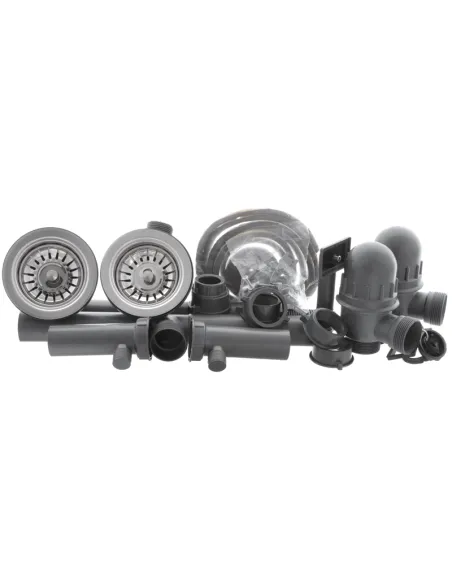 Мийка для кухні прямокутна Haiba Armonia Satin 780x500x180 мм з нержавіючої сталі, з двома чашами