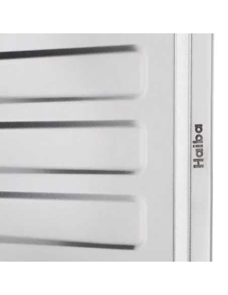 Мийка прямокутна для кухні Haiba Decor 740x480x180 мм з нержавіючої сталі